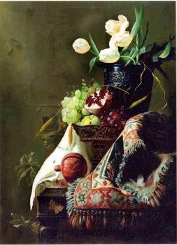 unknow artist Floral, beautiful classical still life of flowers.115 oil painting image